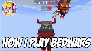 How I play blockman go bedwars