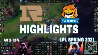 Highlight RNG vs SN (All Game) LPL Mùa Xuân 2021 | LPL Spring 2021 | Royal Never Give Up vs Suning