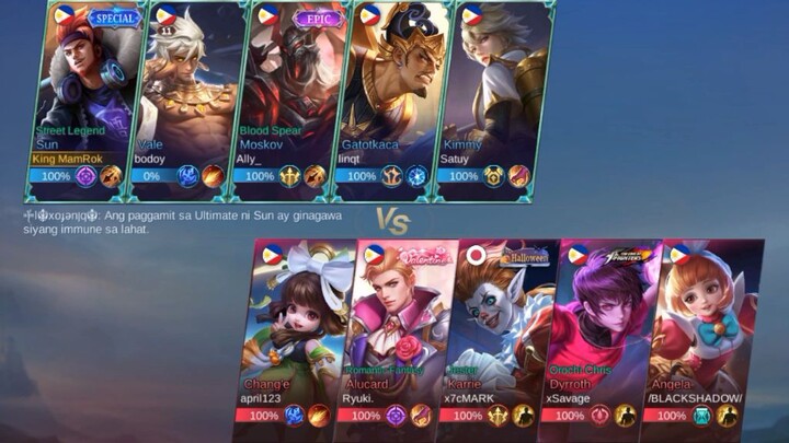 Rood to Legend na tayu mga katoto #mobile Legend Rank game full fight