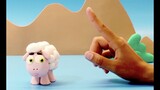 Baby Sheep Stop motion cartoon compilation - BabyClay