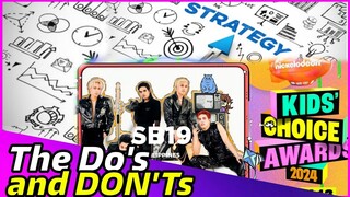 The DO's and DON'Ts in voting for SB19 in Nickelodeon Kids Choice Awards 2024!