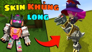 Mini World : Skin Khủng long Grimlock - Tải Mod miễn phí 0.46