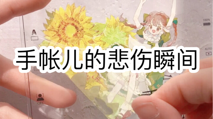 【手帐】手帐儿的悲伤瞬间