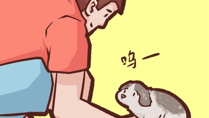 So this is how tailless dogs show their love...