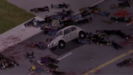 Quase capotei o Herbie