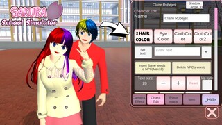 NEW 2 HAIR COLOR | SAKURA School Simulator | TUTORIAL