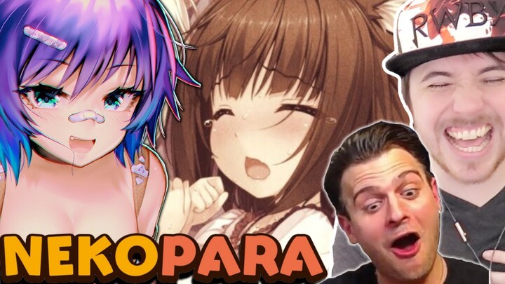 THEY FIND OUT WHAT KIND OF GAME NEKOPARA IS - Ep 2 Highlights - (Feat. Projekt Melody and Nagzz21)