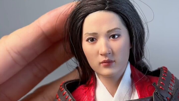 Nasional Seorang Prajurit Wanita Membuka Kotak Mainan ZOY 1/6 Xiaolie Jenderal Hua Mulan Figur Berge