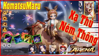 🌸Onmyoji Arena: KomatsuMaru (Tiểu Tùng Hoàn) AD Đặt Bẫy Ném Quá Đau