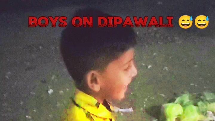 boys on Diwali celebrations #dipawali #comedyvdo #trending