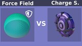 Force Field vs Charge Shield (Roblox Bedwars)
