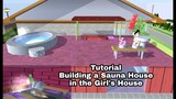 New Tutorial: Sauna House in Girl's House ||Sakura School Simulator
