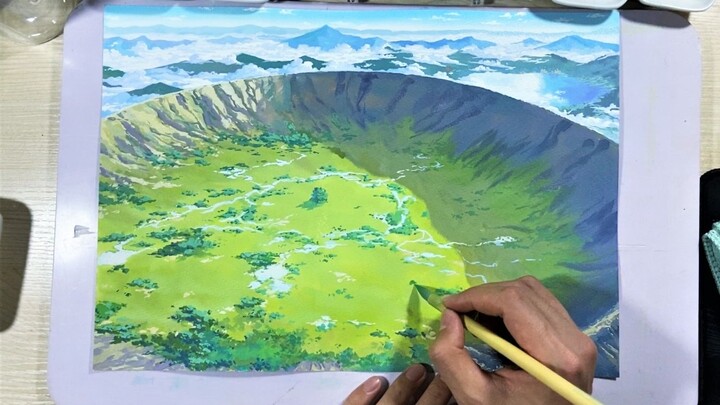 Sedikit Detail dari Shinratensei "Your Name" - Proses Menggambar