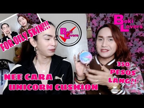 MURANG NEE CARA UNICORN CUSHION ?! PHP 350 CUSHION ?! REVIEW & WEAR TEST | beki lovers | gay couple