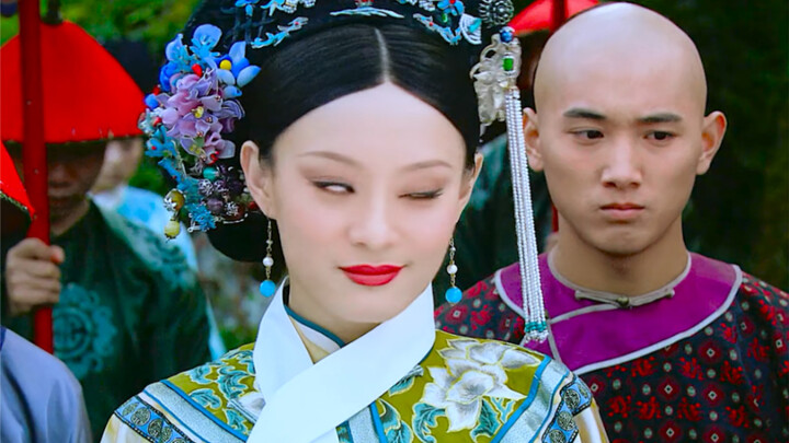 When checking the network card, I noticed that Huanhuan was willing to close her left eye first. Let