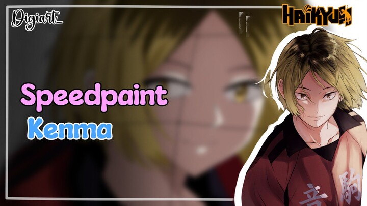 [Haikyuu] Timelapse Menggambar Kenma🥰