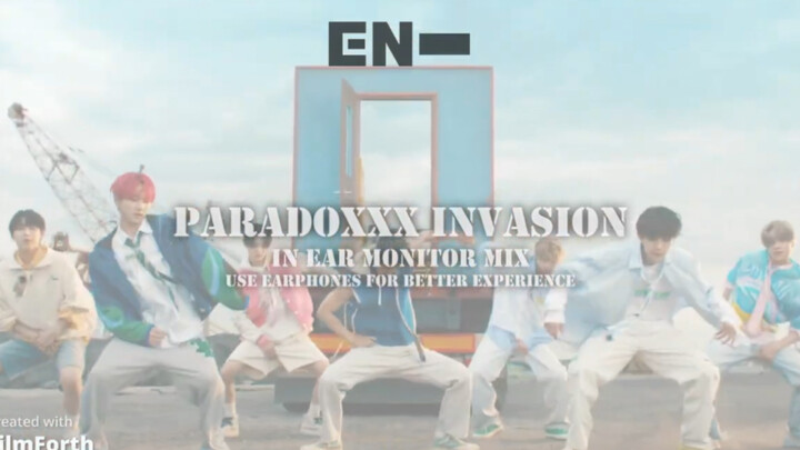 It turns out that the notification sound in the idol's earphone is like this｜ENHYPEN-《ParadoXXX Inva
