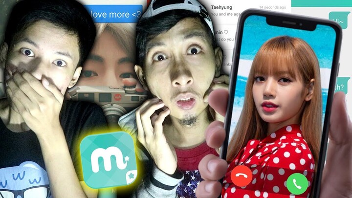 VIDEO CALL LISA BLACKPINK! - MyDol App