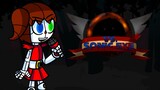 FNF Sonic.EXE | Too Slow (FNAF Circus Baby chromatic test)