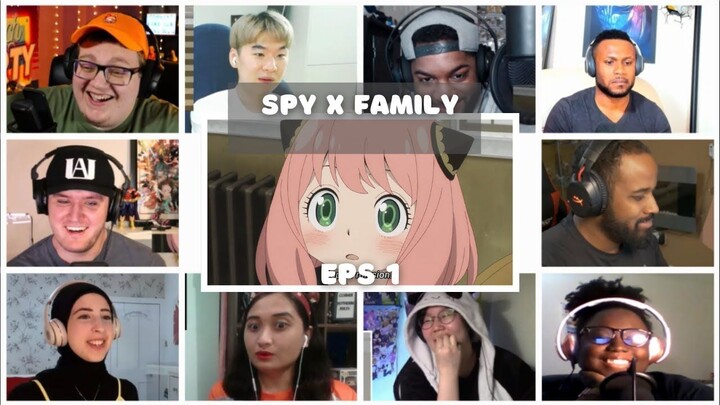 『Spy x Family』 Episode 1 Reaction Mashup | スパイファミリー