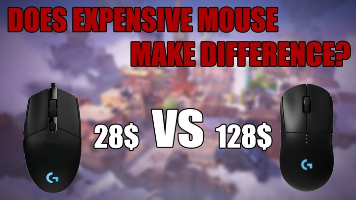 $28 Mouse VS $128 Mouse. | Does expensive mouse make a difference? | My own experience.