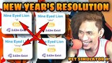 New Year's Resolution Nyo Mga Lodi Anlupet! | Pet Simulator X | Roblox Tagalog