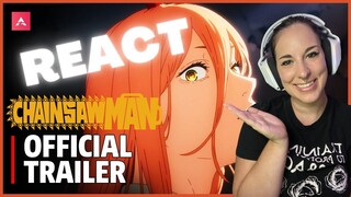 REACTION | Chainsaw Man - Official Trailer 2 | 2022