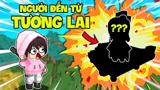 KEYD HOẢNG HỐT KHI NGƯỜI ĐẾN TỪ TƯƠNG LAI XUẤT HIỆN TẠI LÀNG BEE TEAM TRONG MINI WORLD