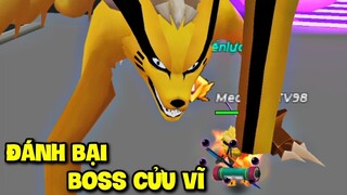 ANIME FIGHTING SIMULATOR TẬP 4: MEOWPEO ONE HIT BOSS CỬU VĨ SIÊU MẠNH TRONG MINI GAME BLOCKMAN GO