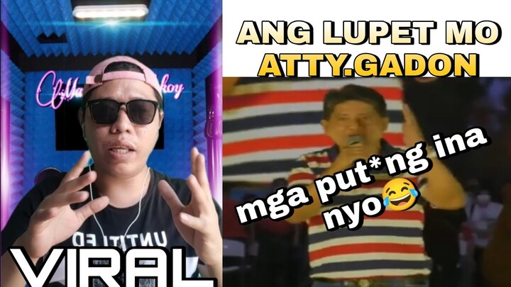 HANEP SA PAGMUMURA SI ATTY.GADON SA ISABELA hyper na hyper