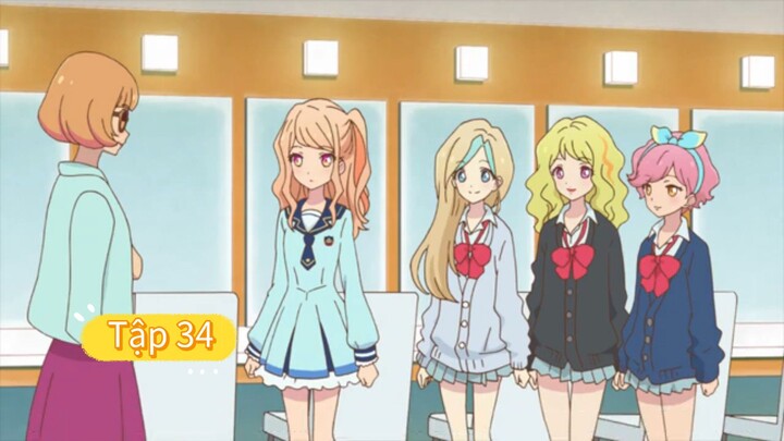 aikatsu stars. Tập 34. Phần 1 (vietsub)