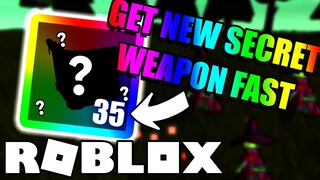 HOW TO GET SECRET WEAPON FAST (TIDAL SPELLBOOK FARM) | ROBLOX SKYBLOCK (ISLANDS)