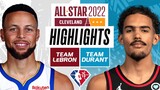 TEAM LEBRON vs. TEAM DURANT | FULL GAME HIGHLIGHTS | February 19, 2022 | NBA All-Star Game NBA 2K22