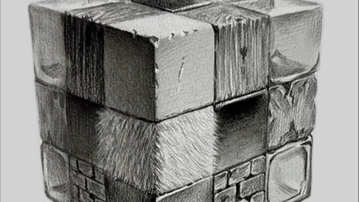 Bạn đã từng thấy khối rubik chất liệu chưa? Nắm vững nó, bạn sẽ vẽ được mọi loại chất liệu ngay!