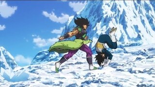 Vegeta vs Broly | fight scene HD