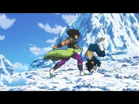 Vegeta vs Broly | fight scene HD