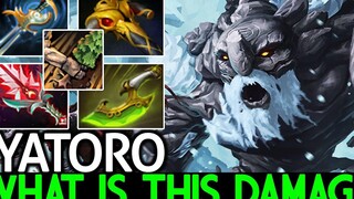 YATORO Tiny ความเสียหายนี้คืออะไร ความเร็วในการโจมตีสูงสุด 4 Hit/Sec Dota 2
