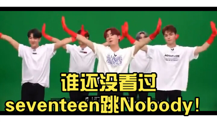 谁还没看过seventeen跳Nobody！