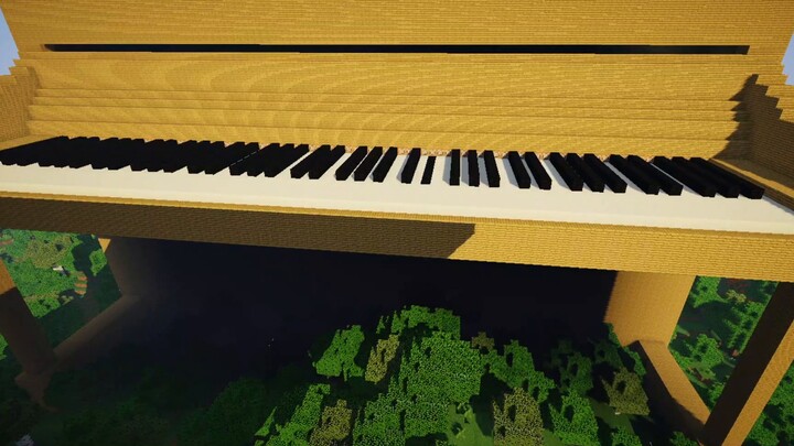 [Thời gian và không gian dịch chuyển] Minecraft Piano [Redstone Music]