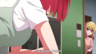 Kana is being very SUS for Aqua in these moments | Oshi no Ko Episode 11