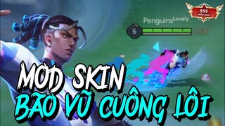 hướng dẫn mod skin raz bão vũ cuồng lôi mùa 24 như thật mới nhất full hiệu ứng liên quân mobile