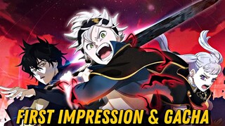 SEBENTAR LAGI RILIS GLOBAL! GAME ANIME TERBAIK 2023 - BLACK CLOVER MOBILE GAMEPLAY & GACHA