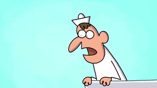 "Cartoon Box Series" A small animation with an unpredictable ending - The sailor's self-cultivation