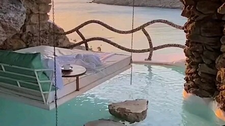 سرير معلق حقيقي