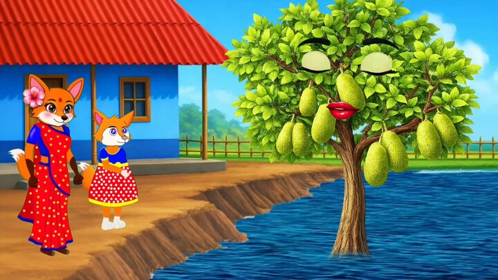 পুকুরে কাঠাল চাষ। jadur cartoon video #viral #cartoon