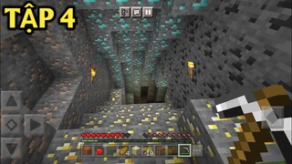 MINECRAFT SINH TỒN THỜI TIỀN SỬ || TẬP 4 CHUYẾN ĐI MINE TOÀN KHOÁNG SẢN