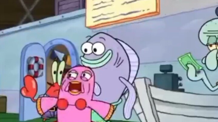 Spiderman Squarepants customer marah