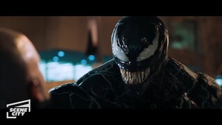 Venom Takes Control Chase Scene - Venom (2018)