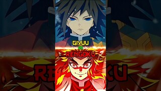 Demon Slayer Showdown: Giyuu vs. Rengoku - Epic Edit! #demonslayer#demonslayeredit#edit