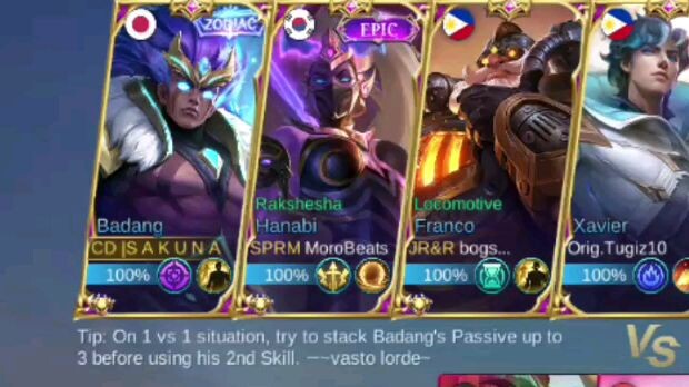 Top 1 missamis oriental badang Game play Top global pls like and share for more videos like&like😊👍